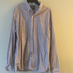 Men's Bonobos plaid dress shirt